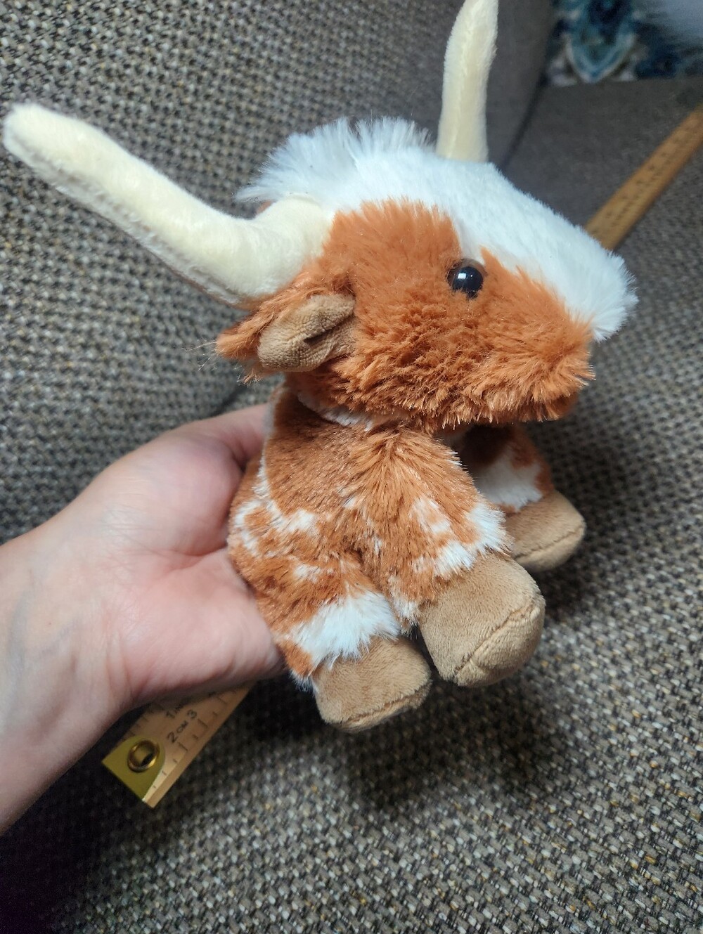 Build-A-Bear Mini Beans Longhorn Stuffed Animal